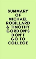 Summary_of_Michael_Robillard___Timothy_Gordon_s_Don_t_Go_to_College