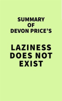 Summary_of_Devon_Price_s_Laziness_Does_Not_Exist