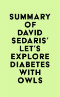 Summary_of_David_Sedaris_s_Let_s_Explore_Diabetes_with_Owls
